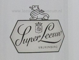 super leeuw bier hoog glas 1962 logo